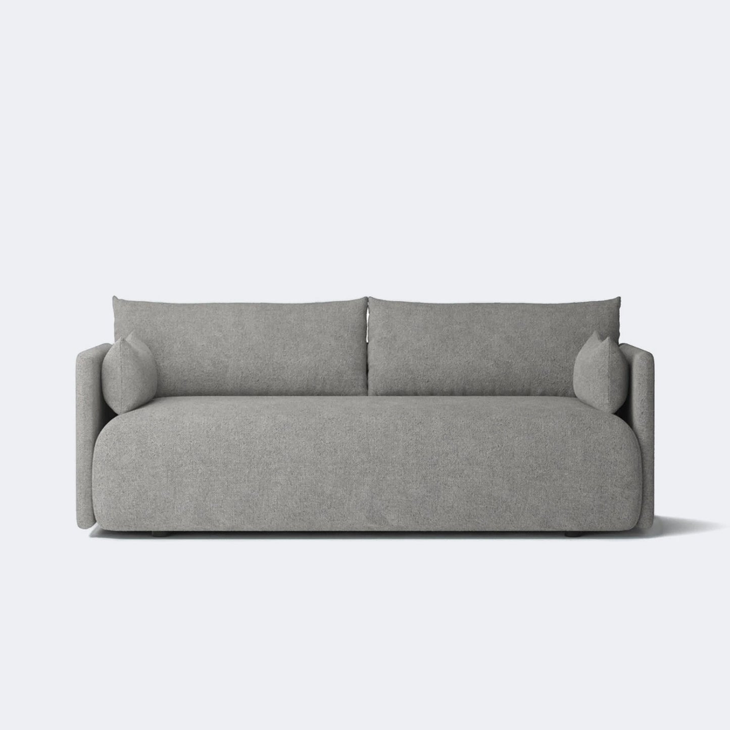 CozyChic Grey Boucle Twin Sofa