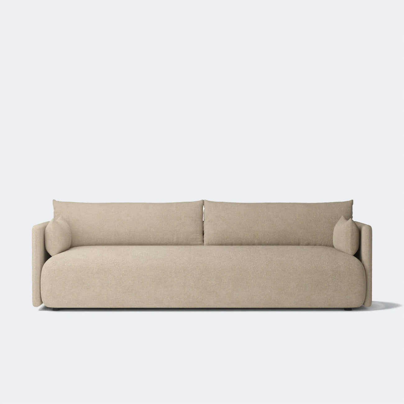 CozyChic Sand Boucle 3 Seater Sofa