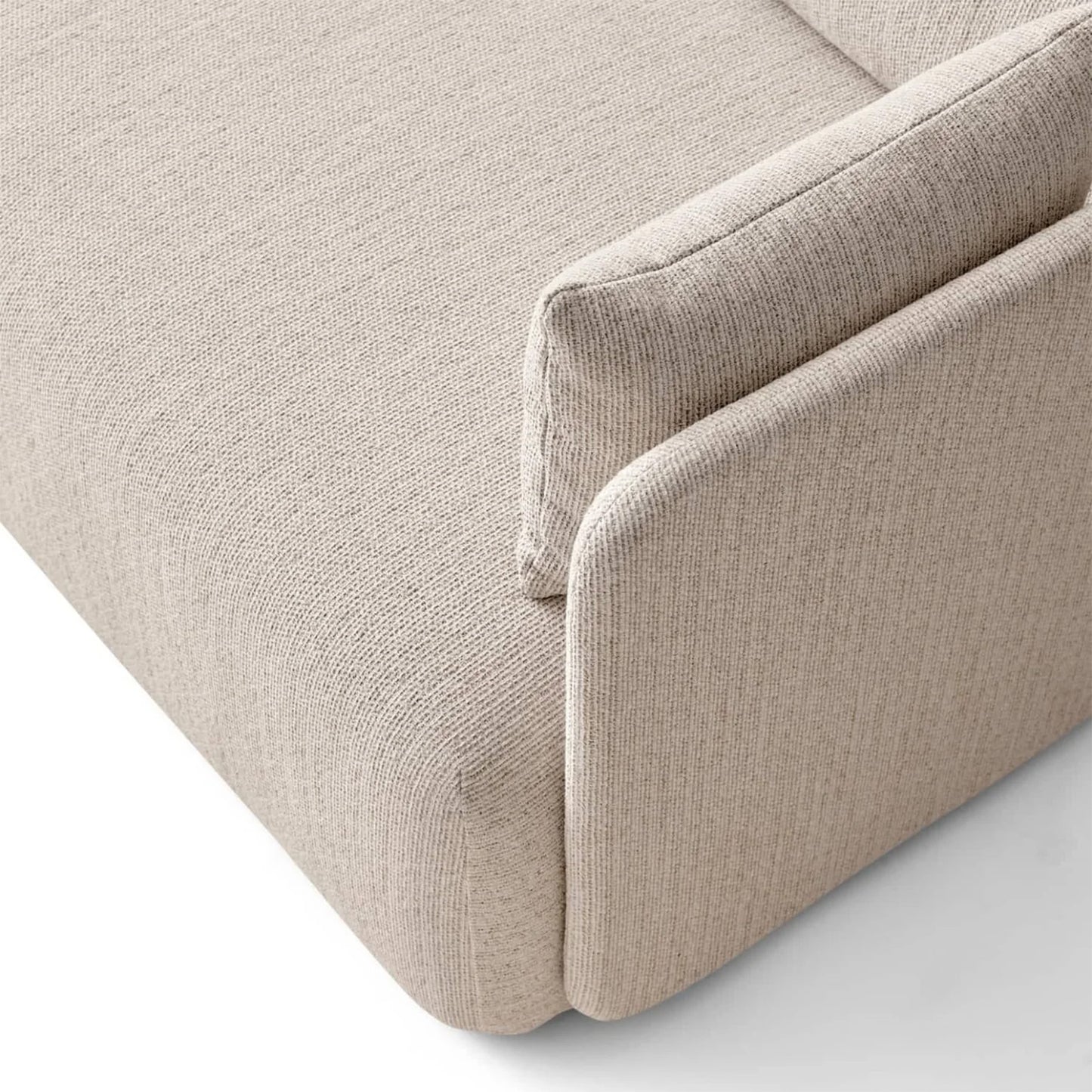 CozyChic Creme Boucle 3 Seater Sofa