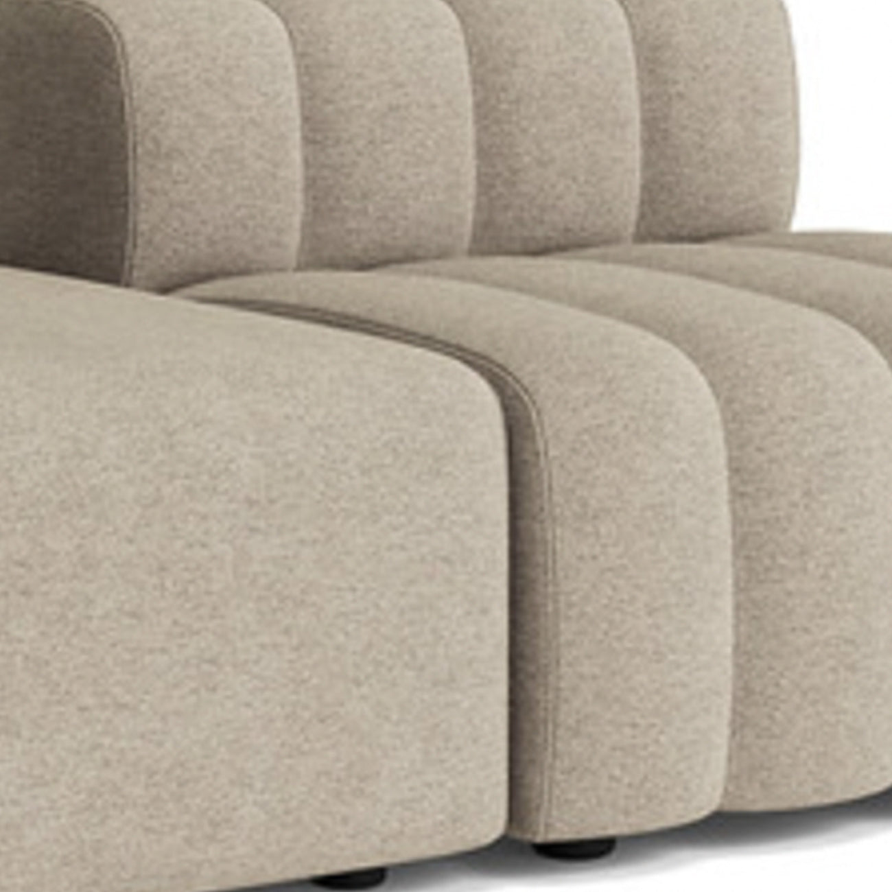 ChicComfort Beige Detachable Sofa Set