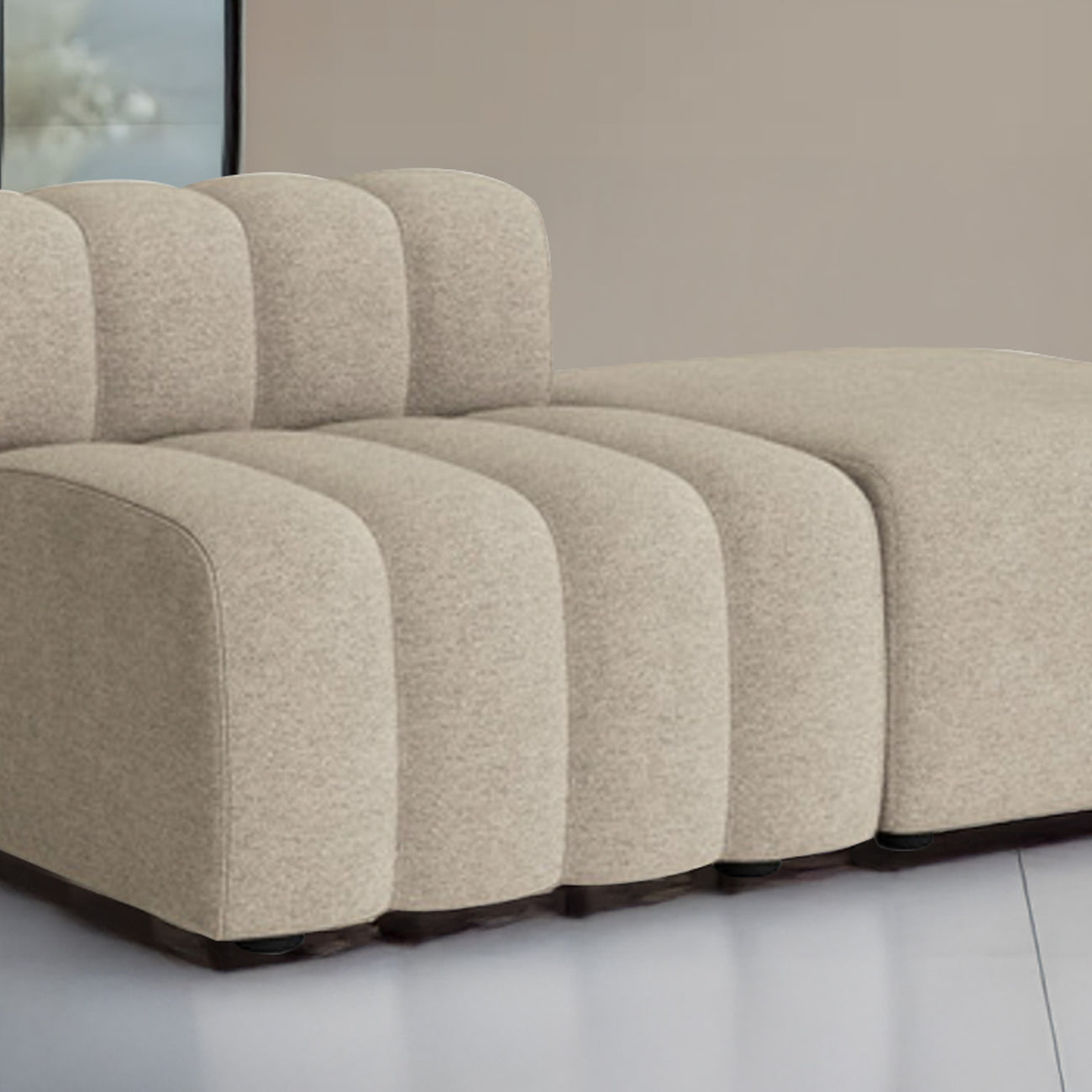 ChicComfort Beige Detachable Sofa Set