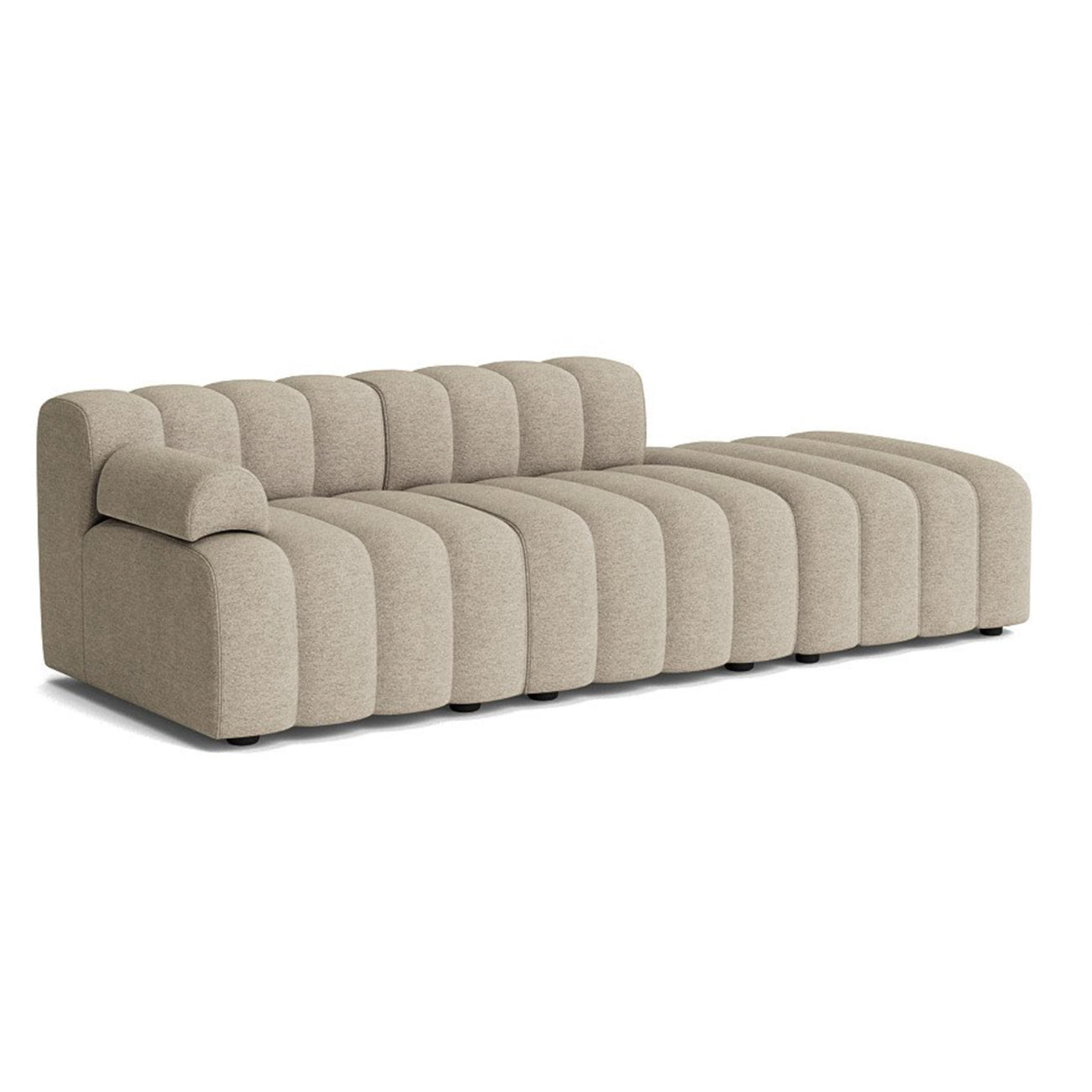 ChicComfort Beige 3 Seater Detachable Sofa Set