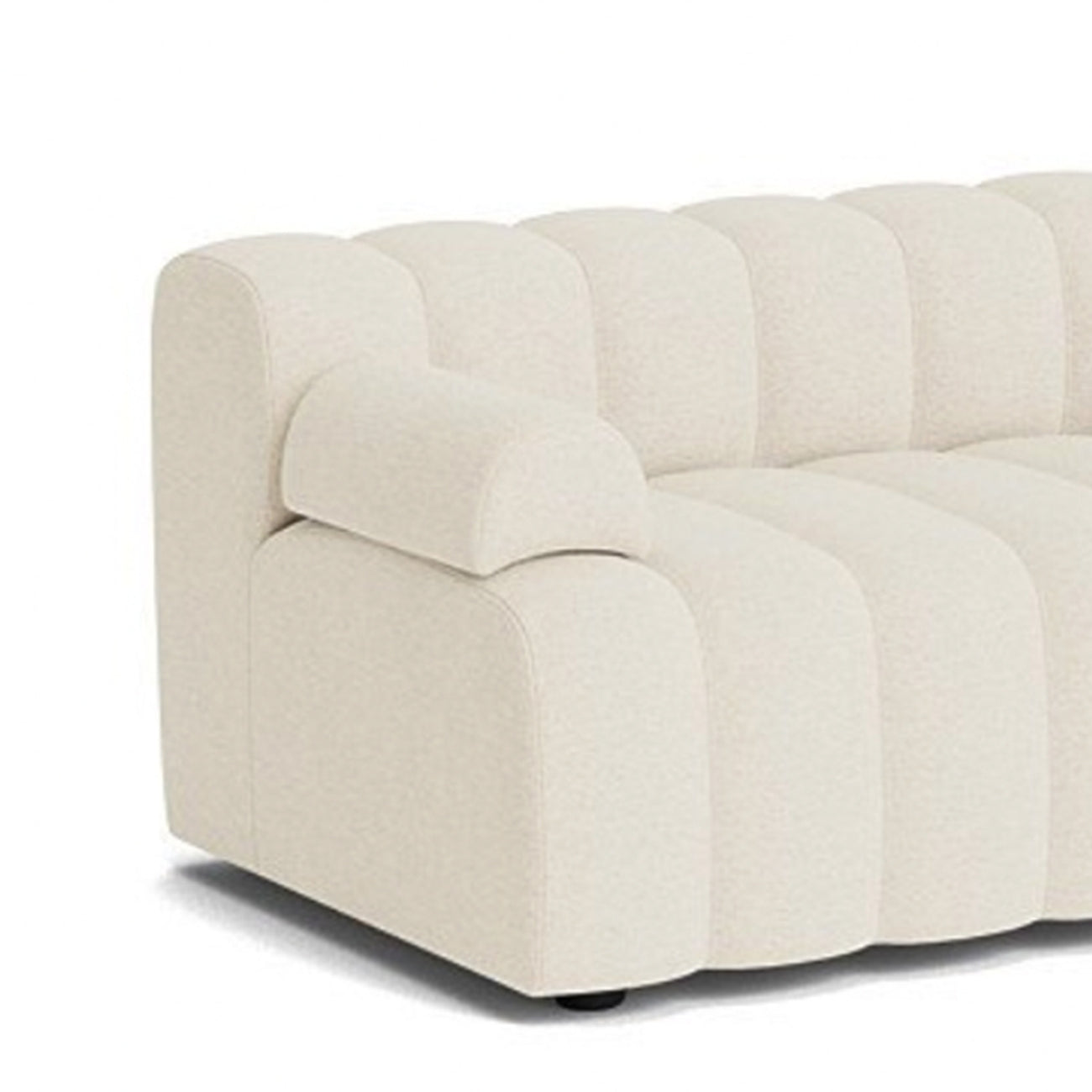 ChicComfort Creme 4 Seater Sofa Set