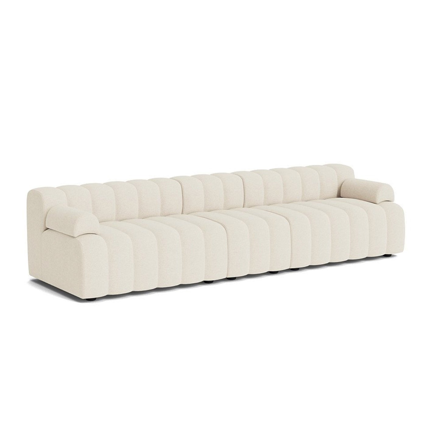 ChicComfort Creme 4 Seater Sofa Set