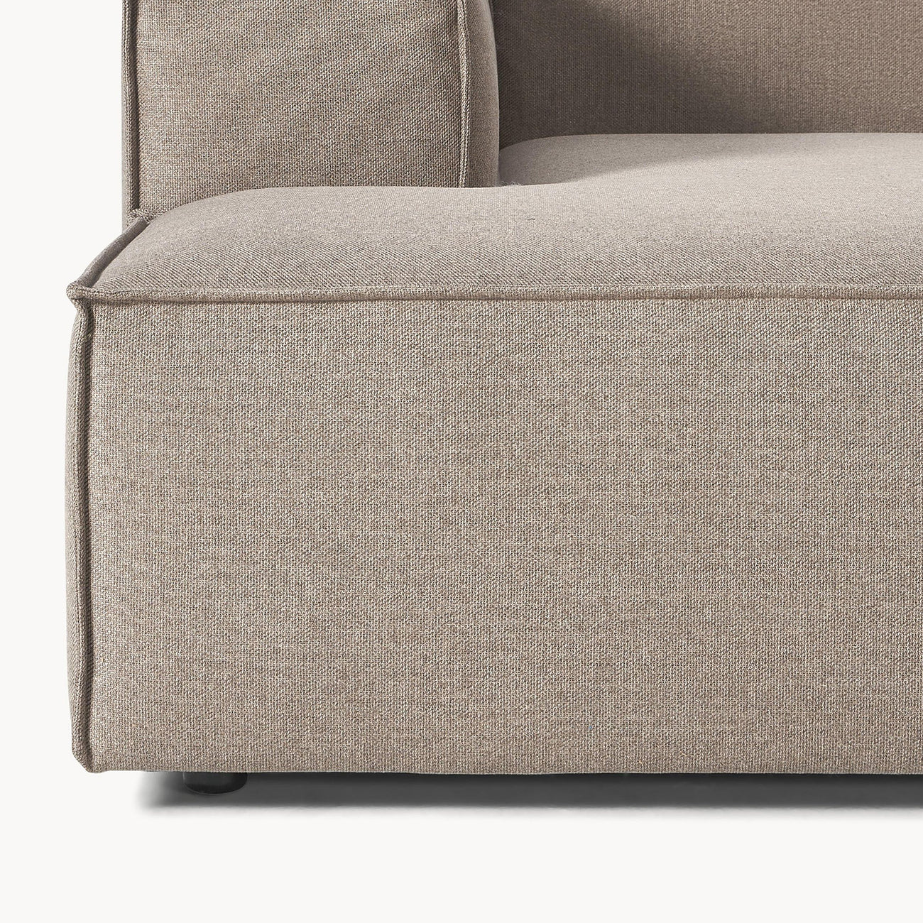 ElegantEdge 3 Seater Mouse Grey L Shaped Sofa