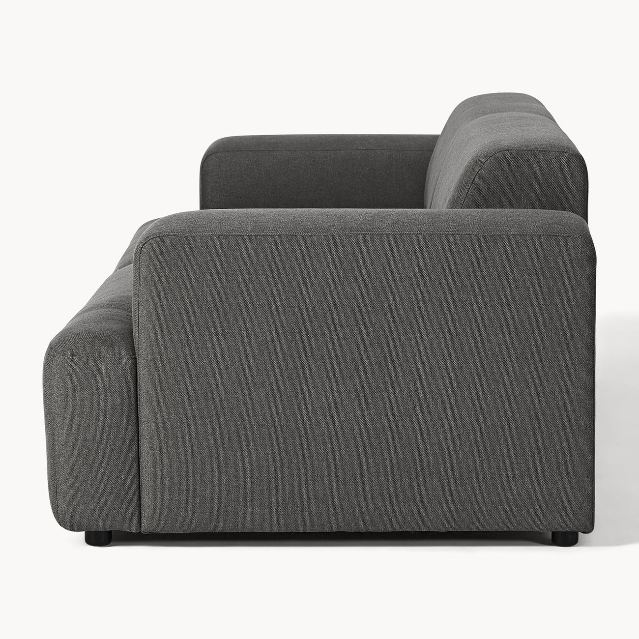 ComfortHaven 2 Seater Sofa Dark Grey