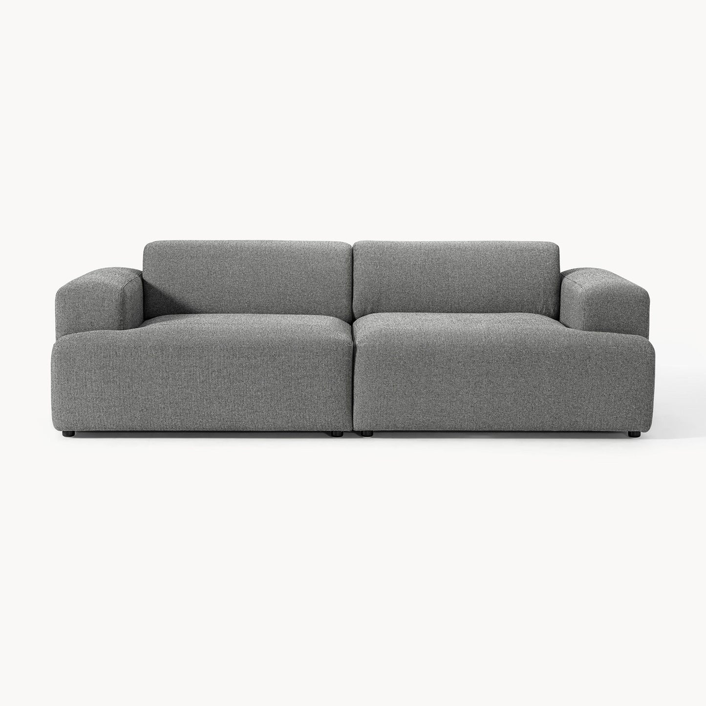 ComfortHaven 2 Seater Sofa Grey