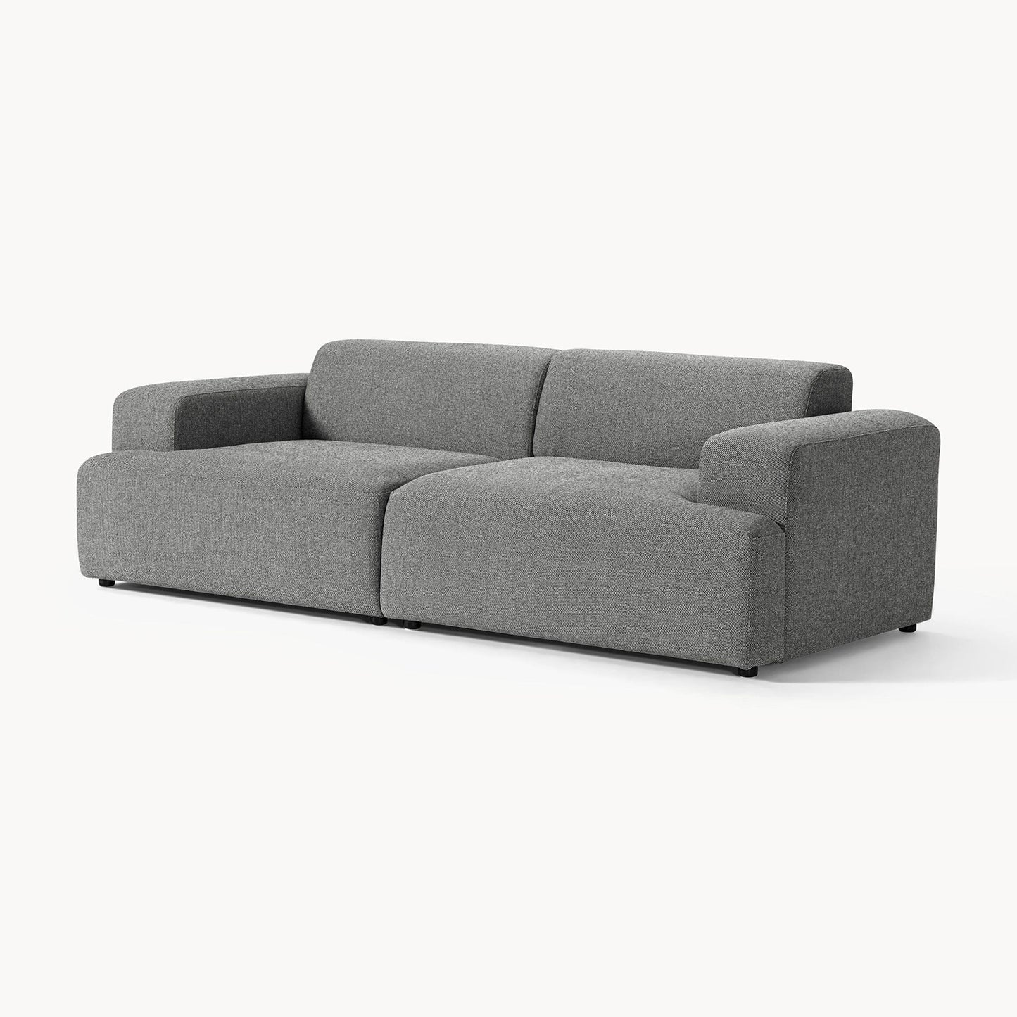 ComfortHaven 2 Seater Sofa Grey