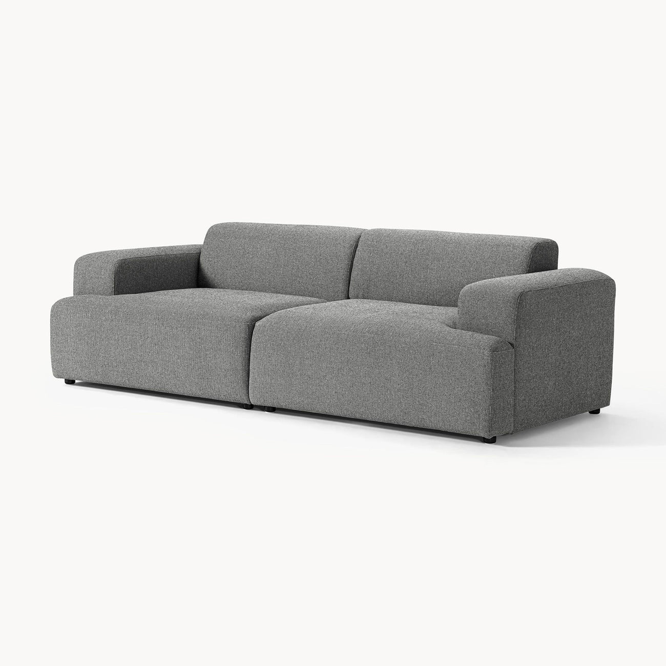 ComfortHaven 2 Seater Sofa Grey