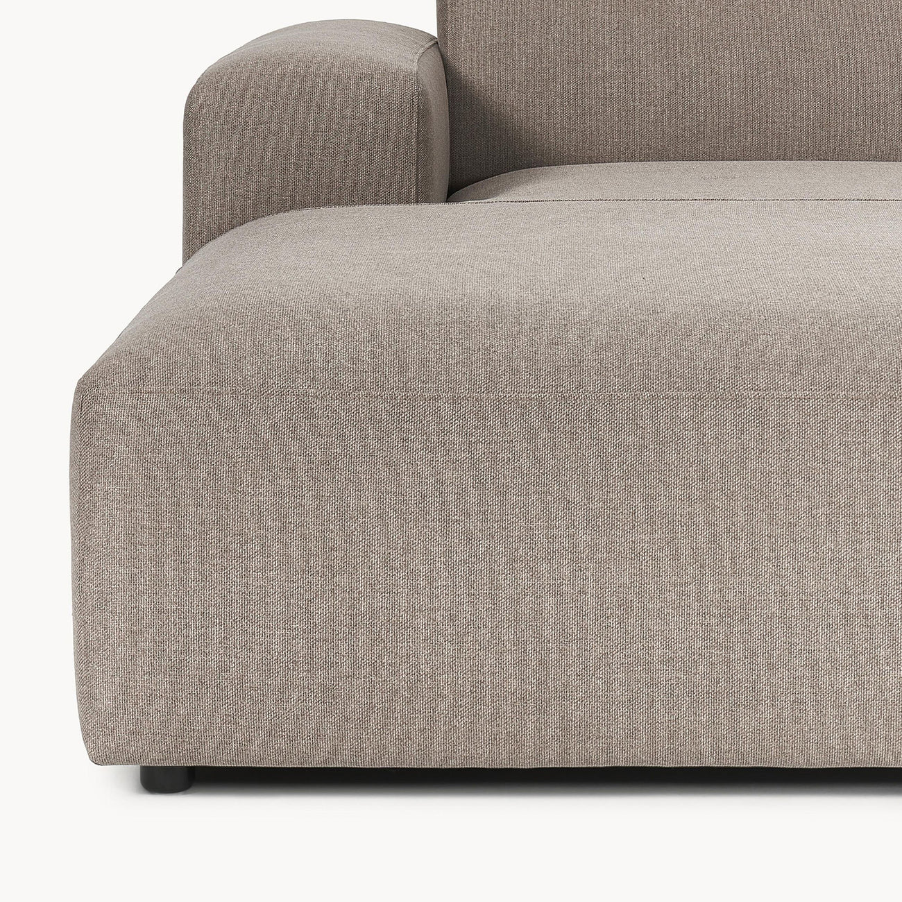 ComfortHaven 3 Seater L Shaped Sofa Mouse Grey