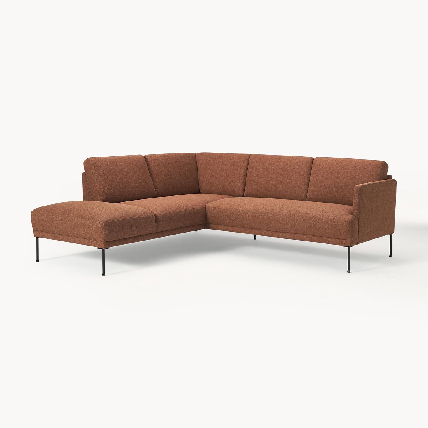 ModernElegance L Shaped 5 Seater Tan