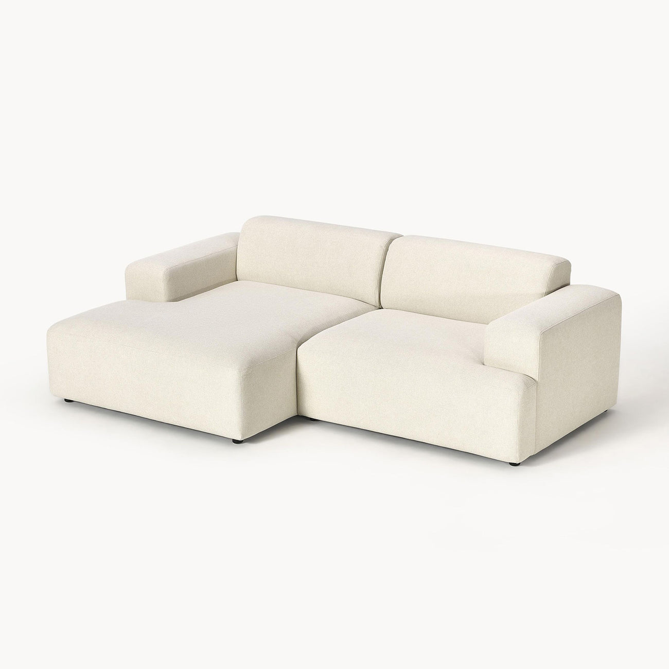 Sophisticated Comfort 2 Seater Sofa Crème