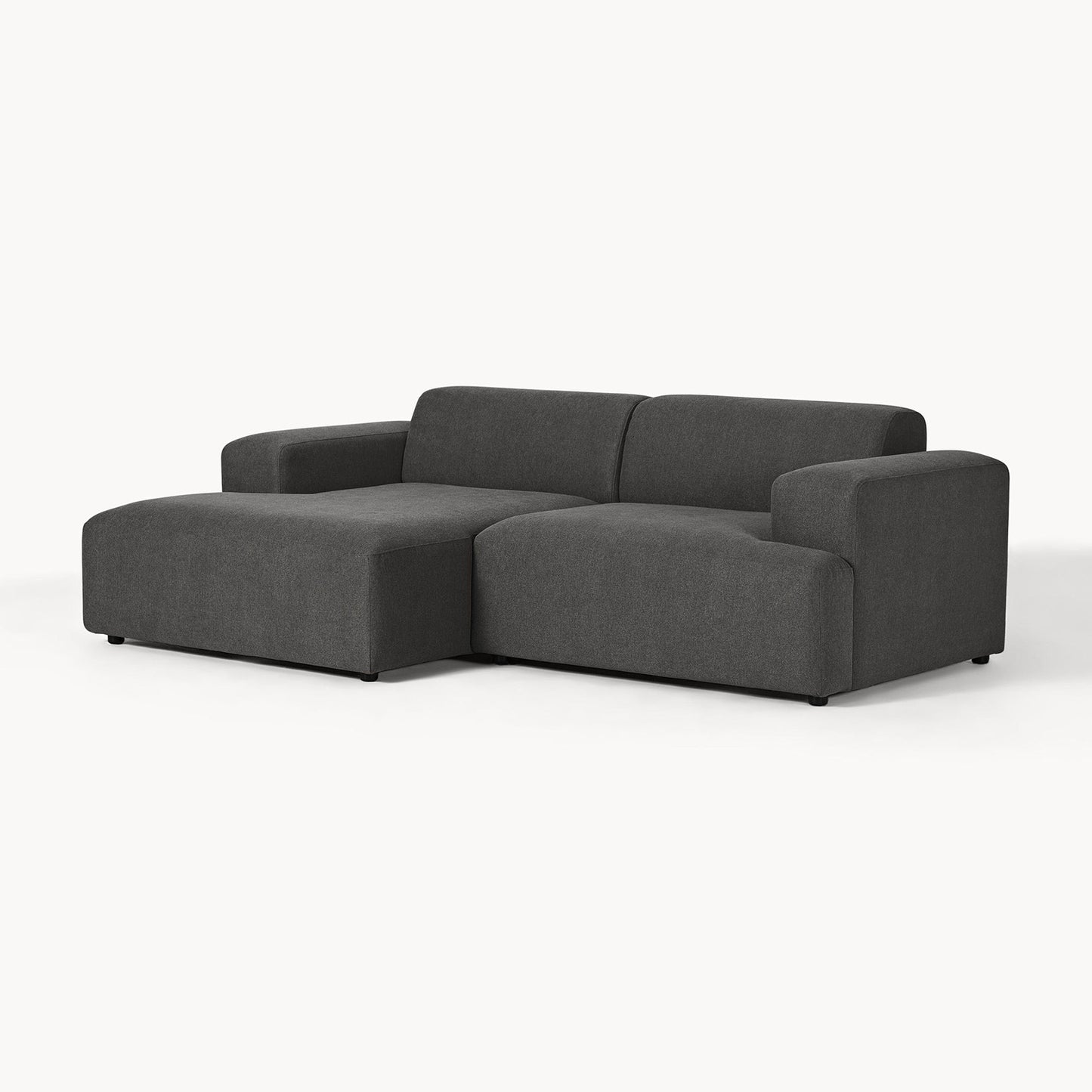 Sophisticated Comfort 2 Seater Sofa Dark Grey