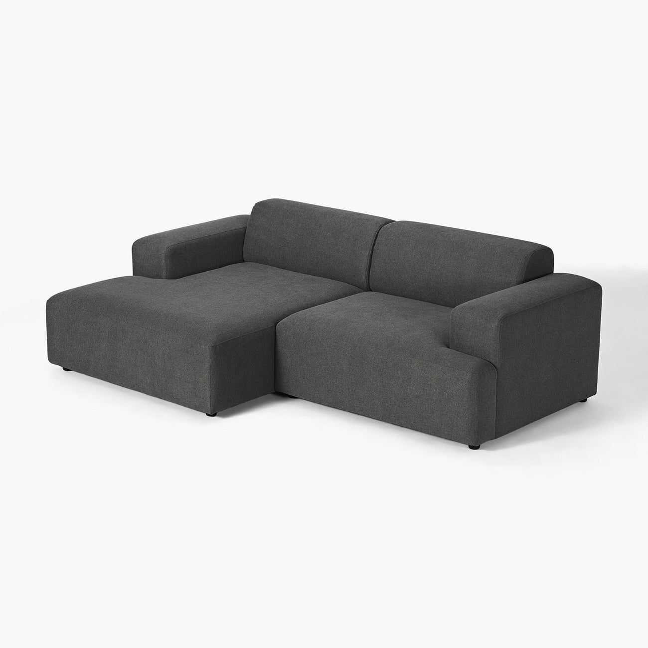 Sophisticated Comfort 2 Seater Sofa Dark Grey