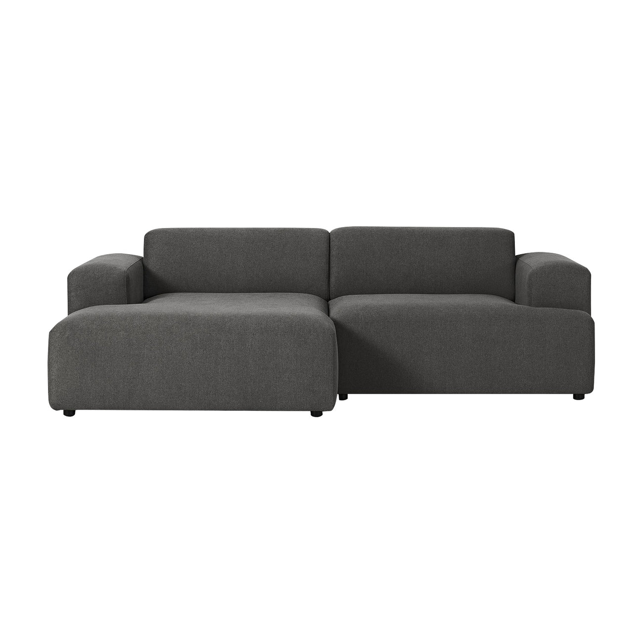 Sophisticated Comfort 2 Seater Sofa Dark Grey