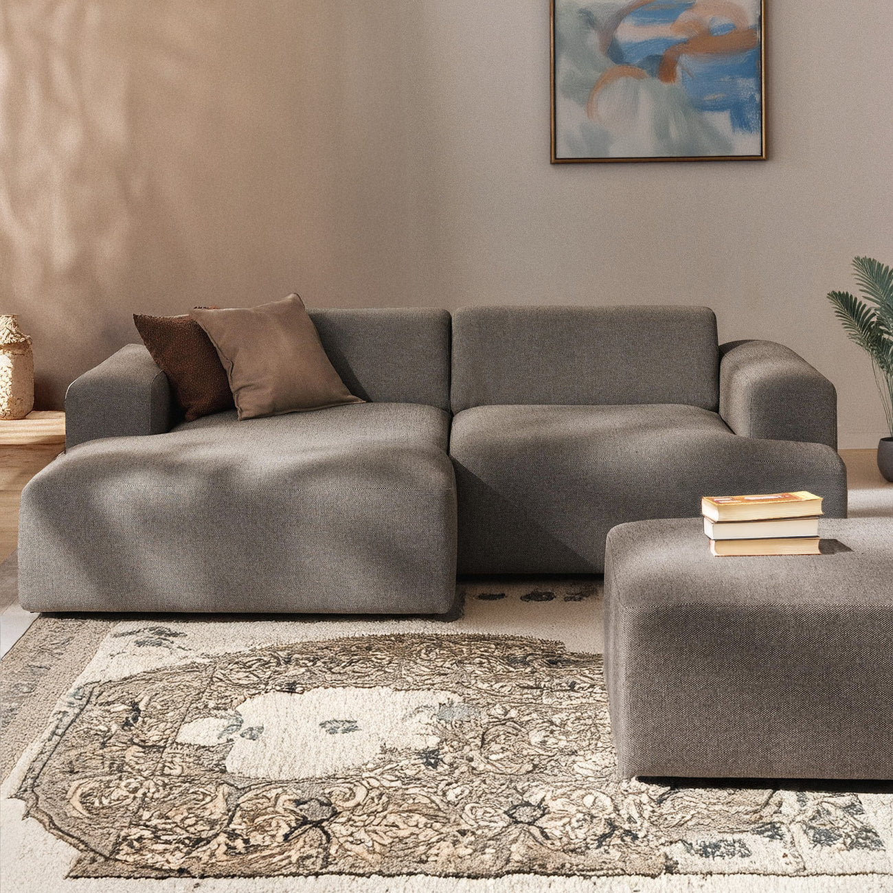 Sophisticated Comfort 2 Seater Sofa Grey