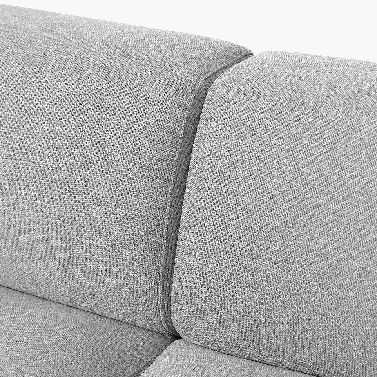 Sophisticated Comfort 3 Seater L Shaped Sofa Grey