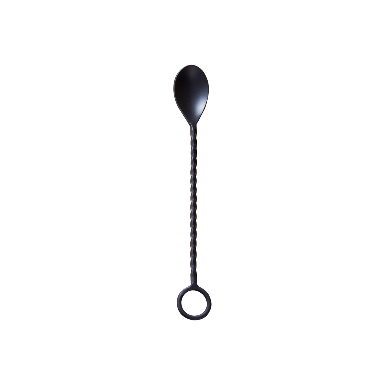 The Precise Cocktail Mixing Spoon Matte Black