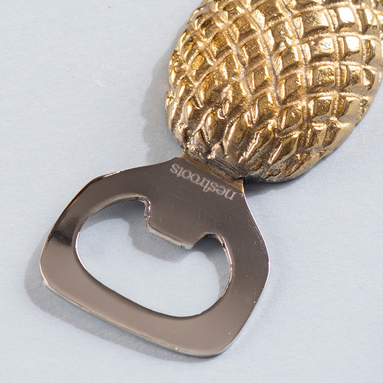 The Pristine Pineapple Bottle Opener Glossy Gold