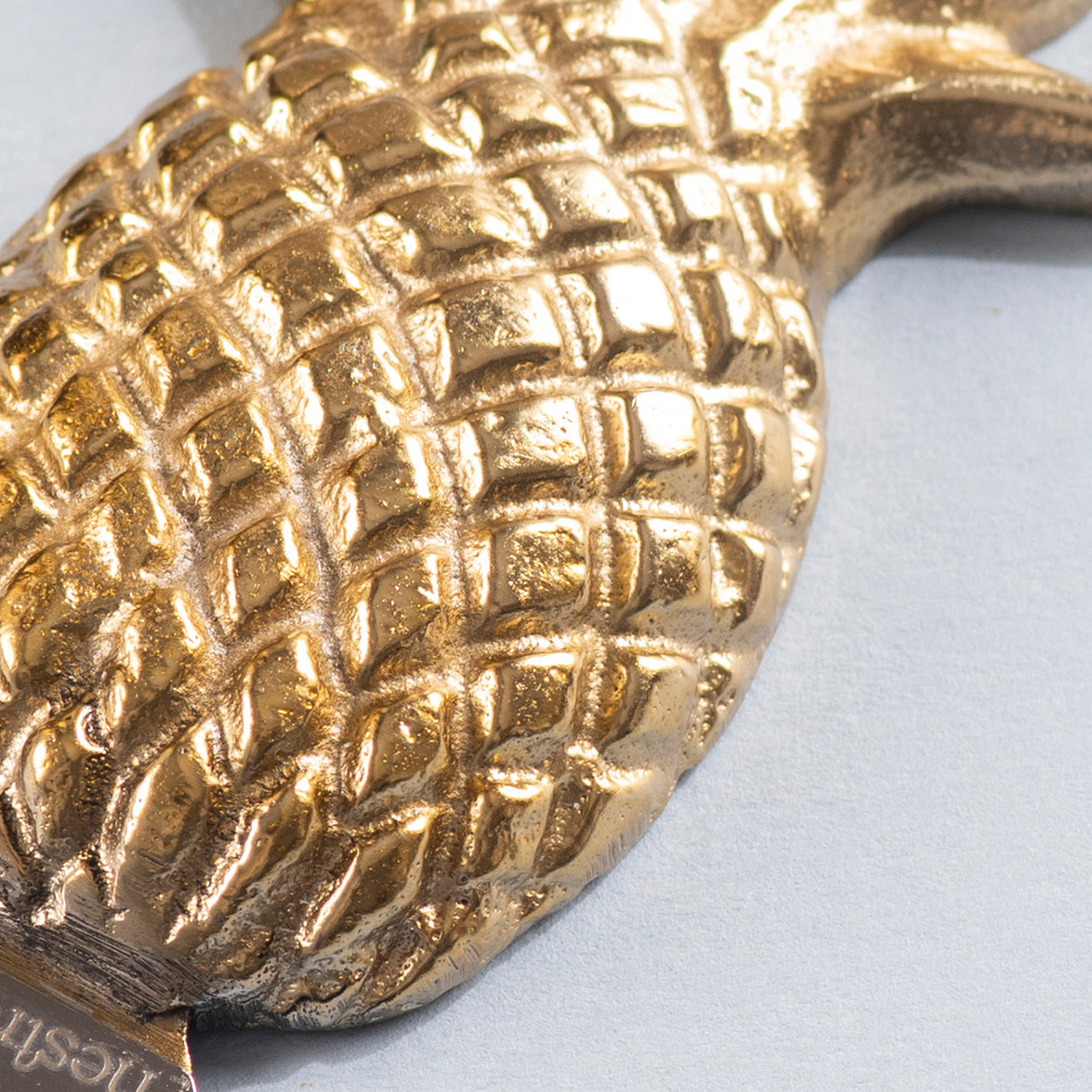 The Pristine Pineapple Bottle Opener Glossy Gold