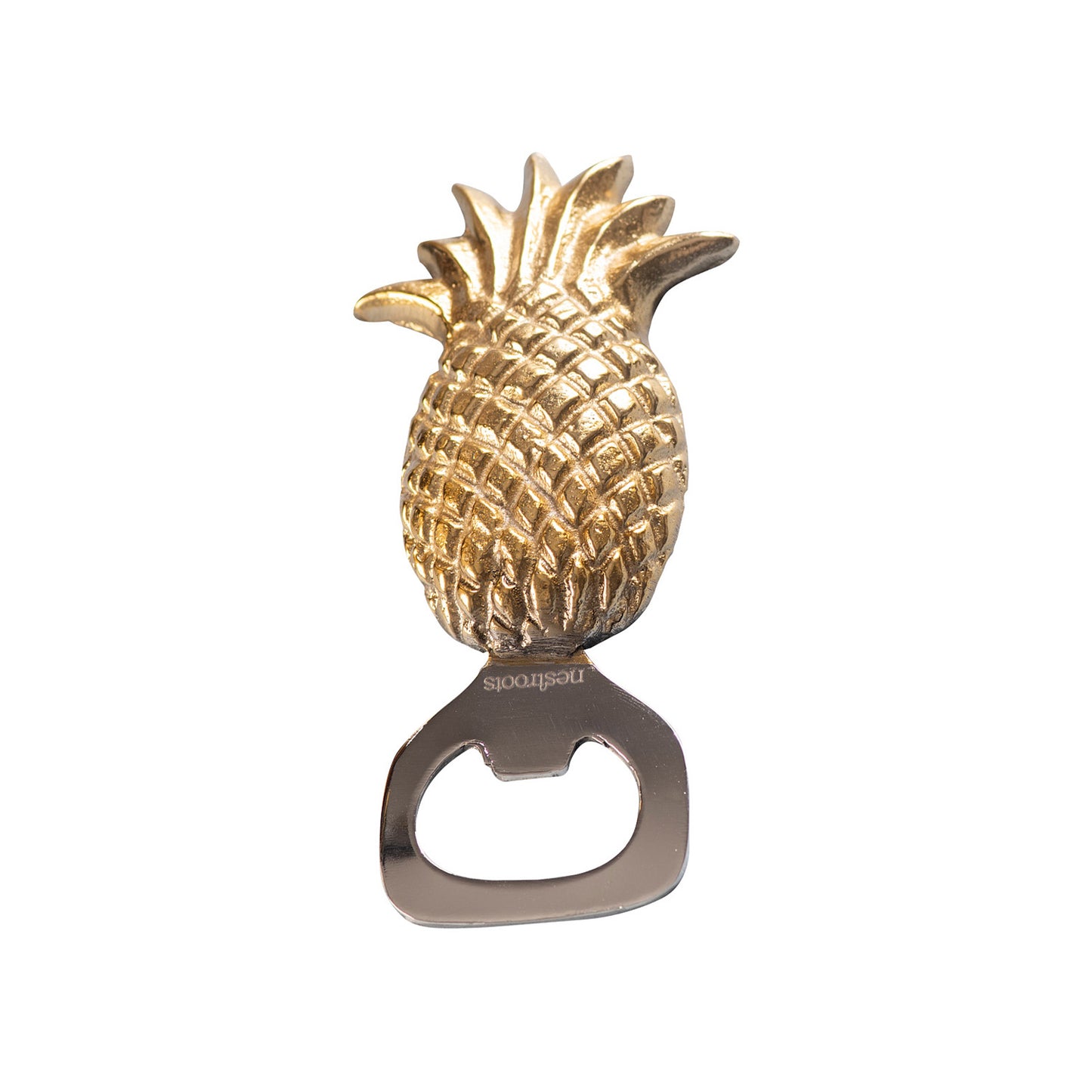 The Pristine Pineapple Bottle Opener Glossy Gold