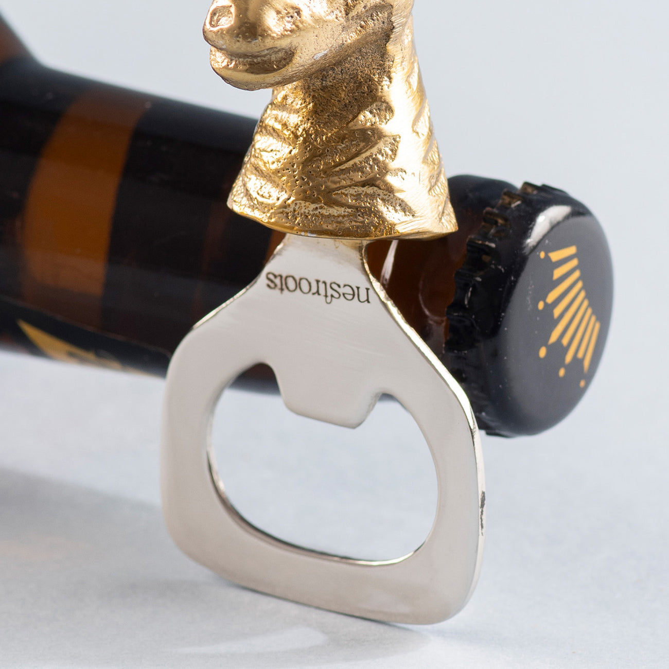 The Rabbit Bottle Opener Glossy Gold