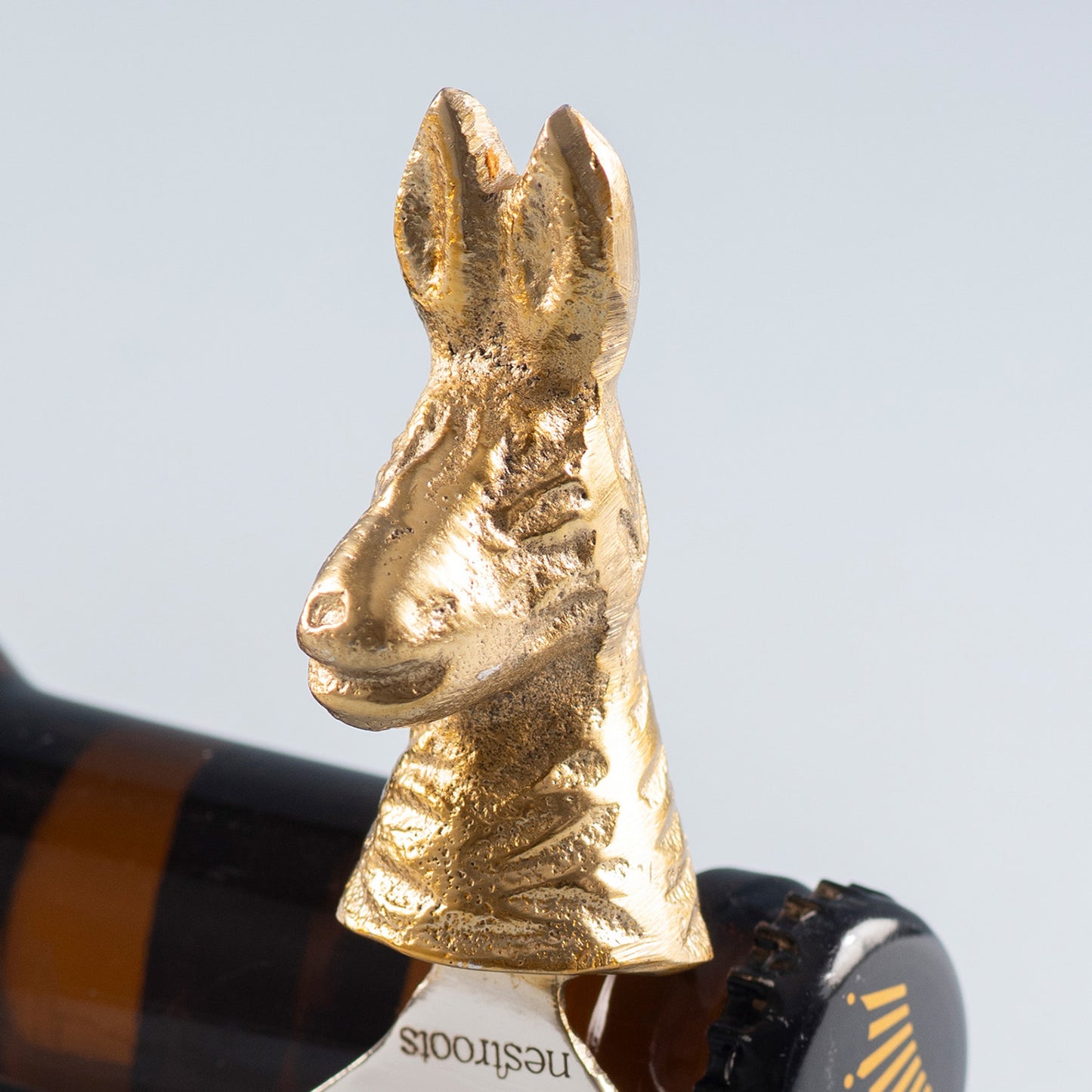 The Rabbit Bottle Opener Glossy Gold