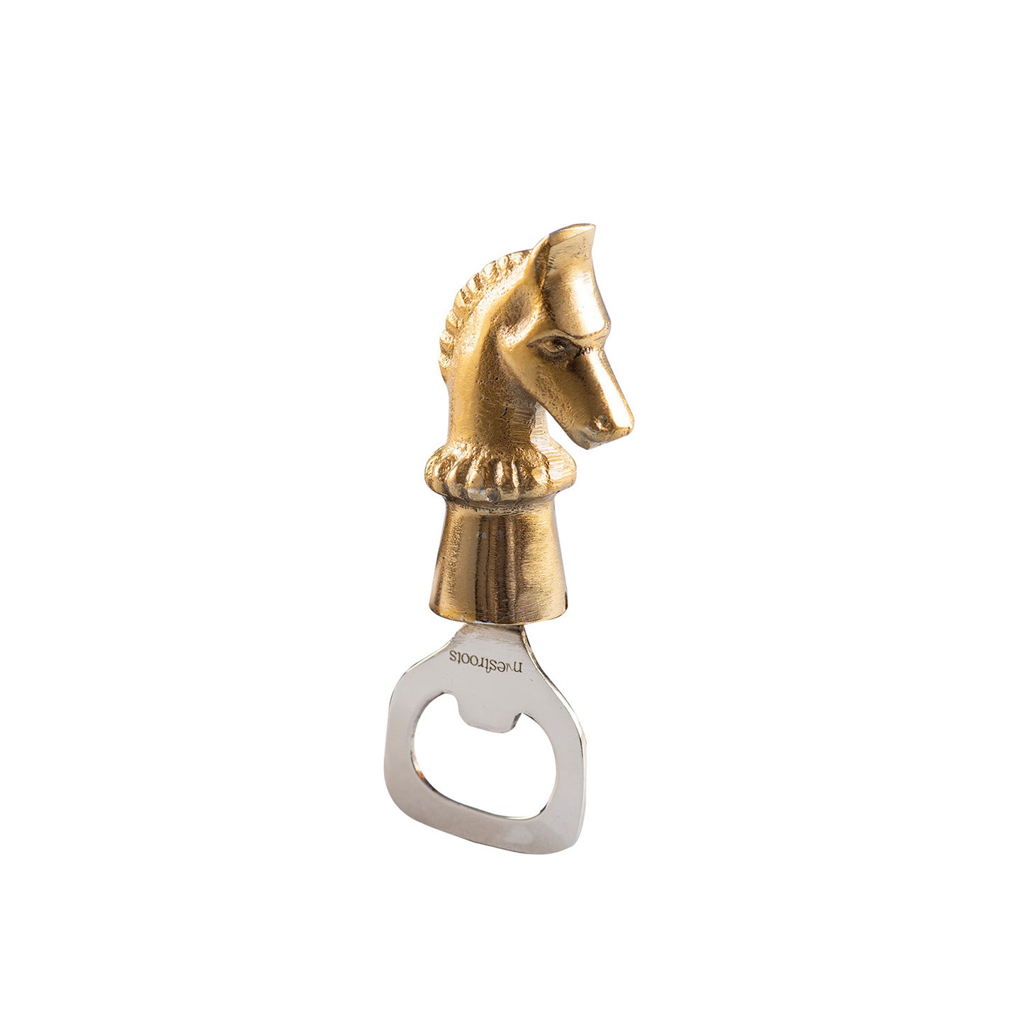 The Horse Bottle Opener Glossy Gold