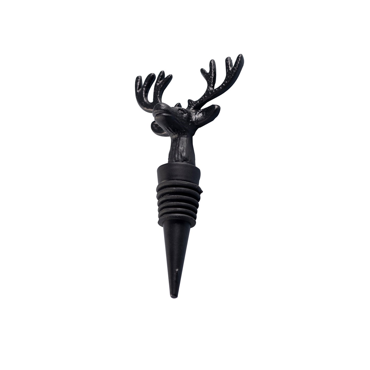 The Deer Bottle Stoper Matte Black