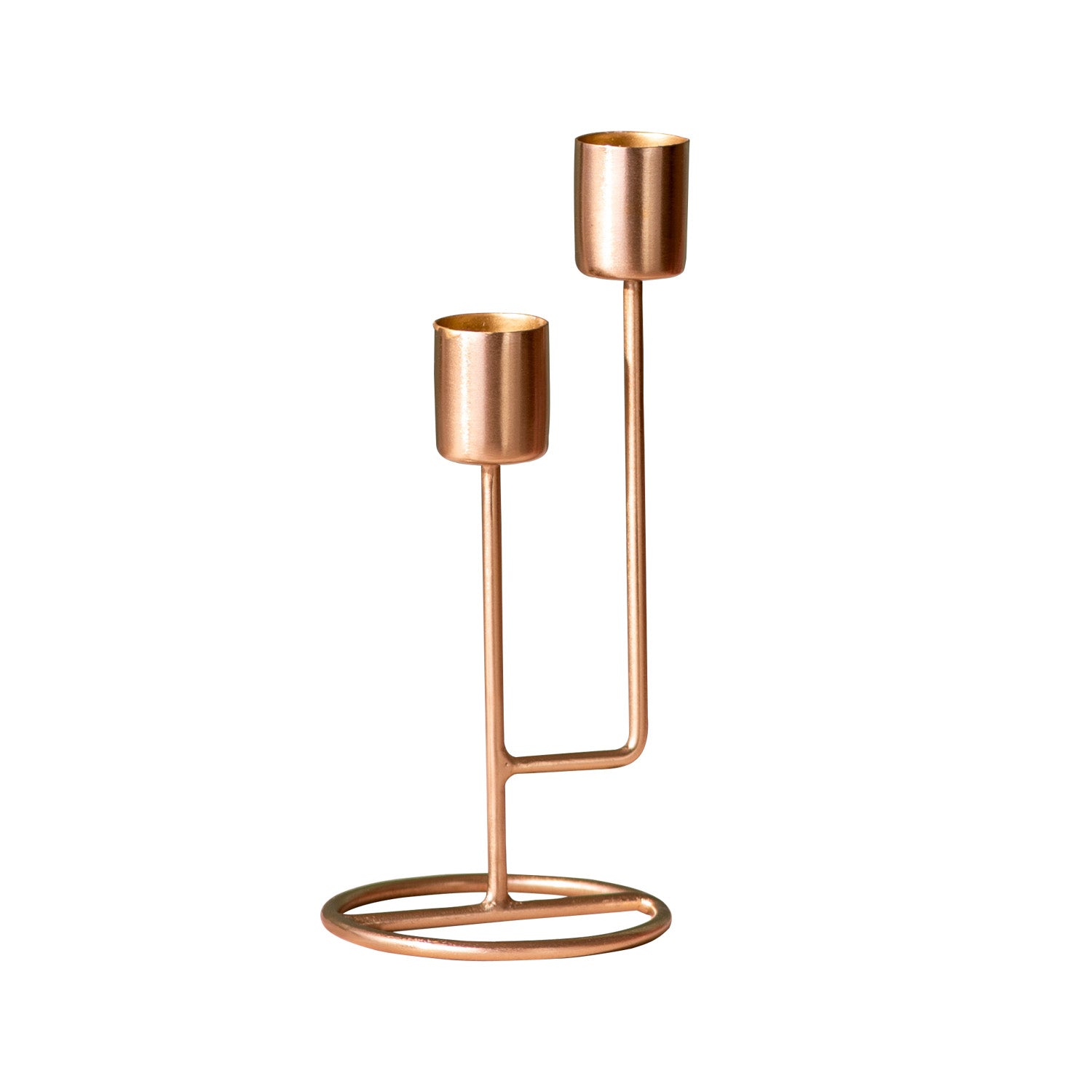 Luxurious Radiant Gold Candle Holder