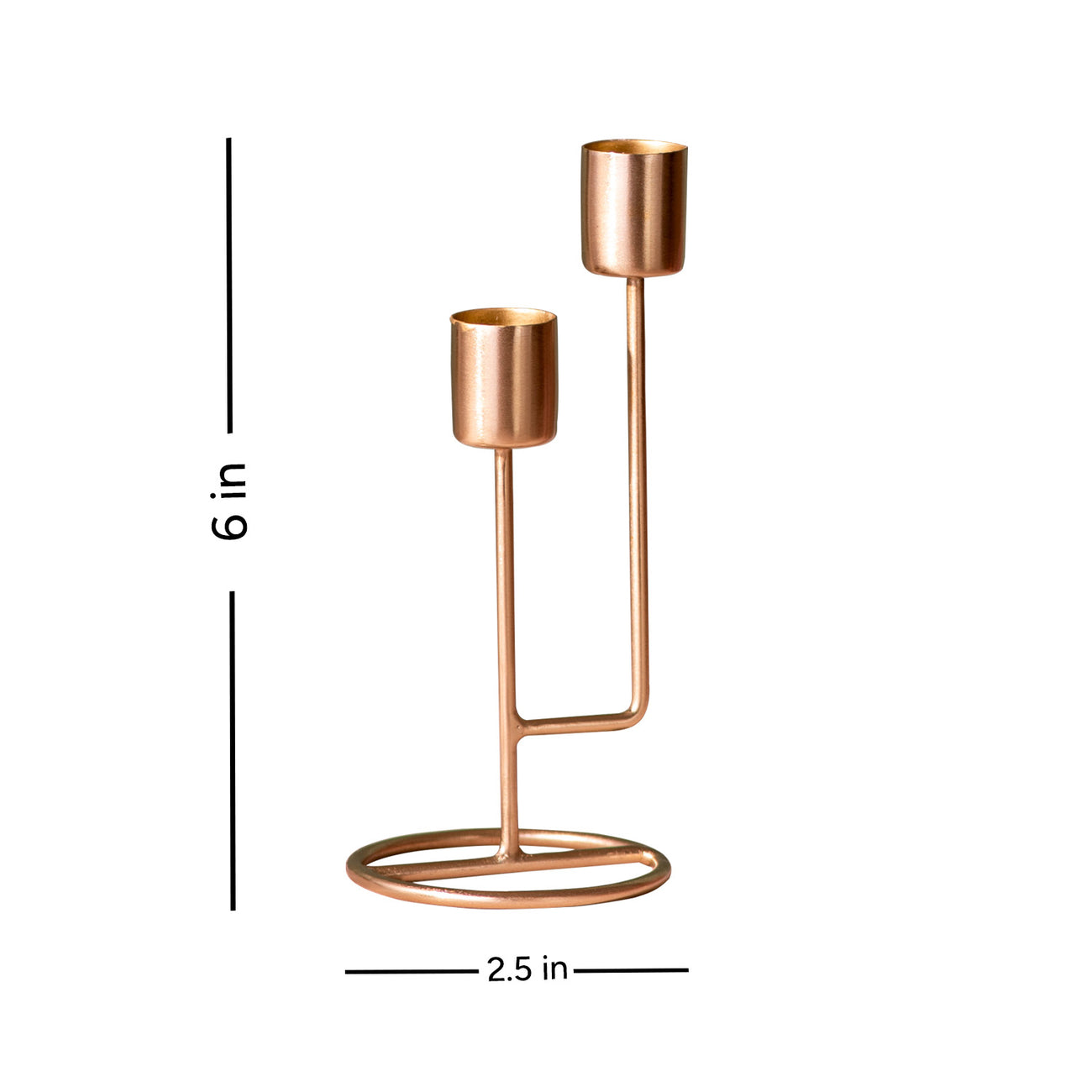 Luxurious Radiant Gold Candle Holder