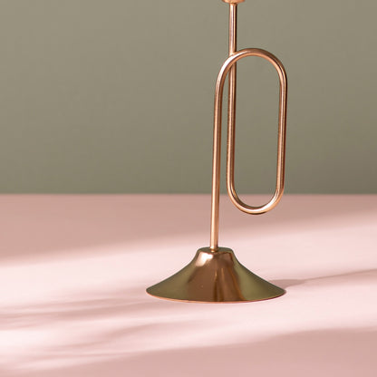 Glamorous Gold: Exquisite Candle Holder