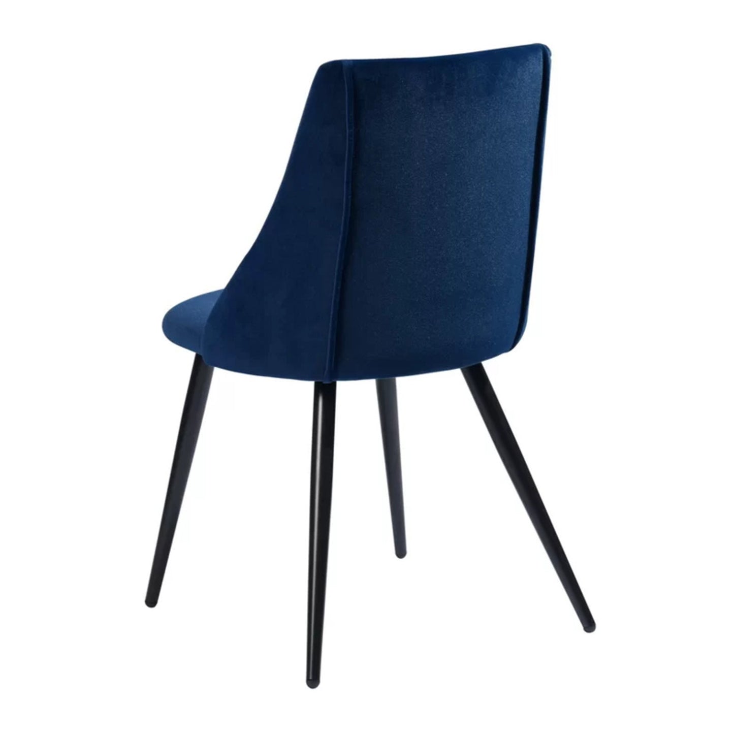 Luxurious Velvet Dining Designer Chair Blue