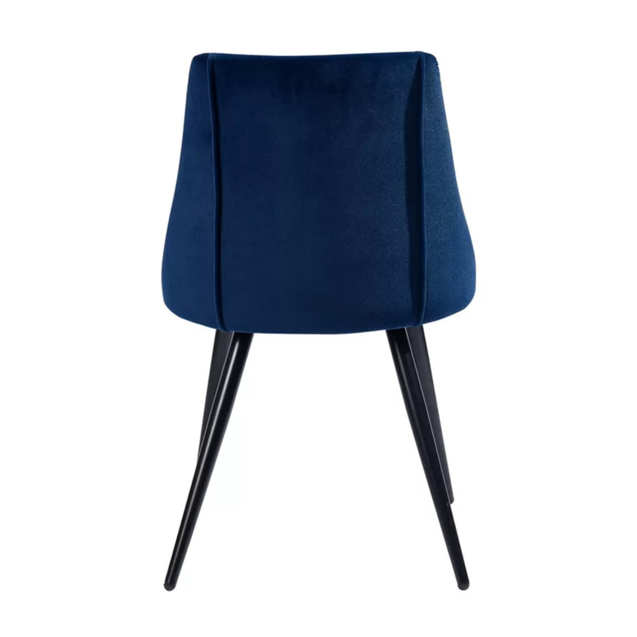 Luxurious Velvet Dining Designer Chair Blue