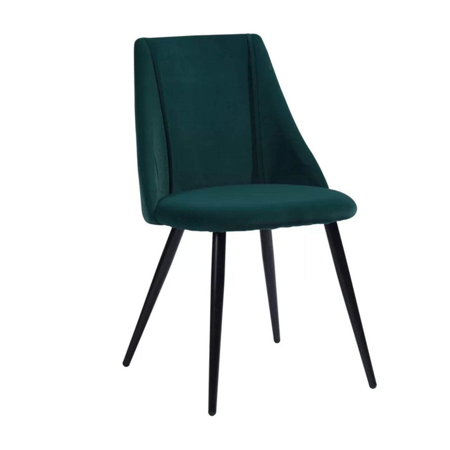 Luxurious Velvet Dining Designer Chair Green