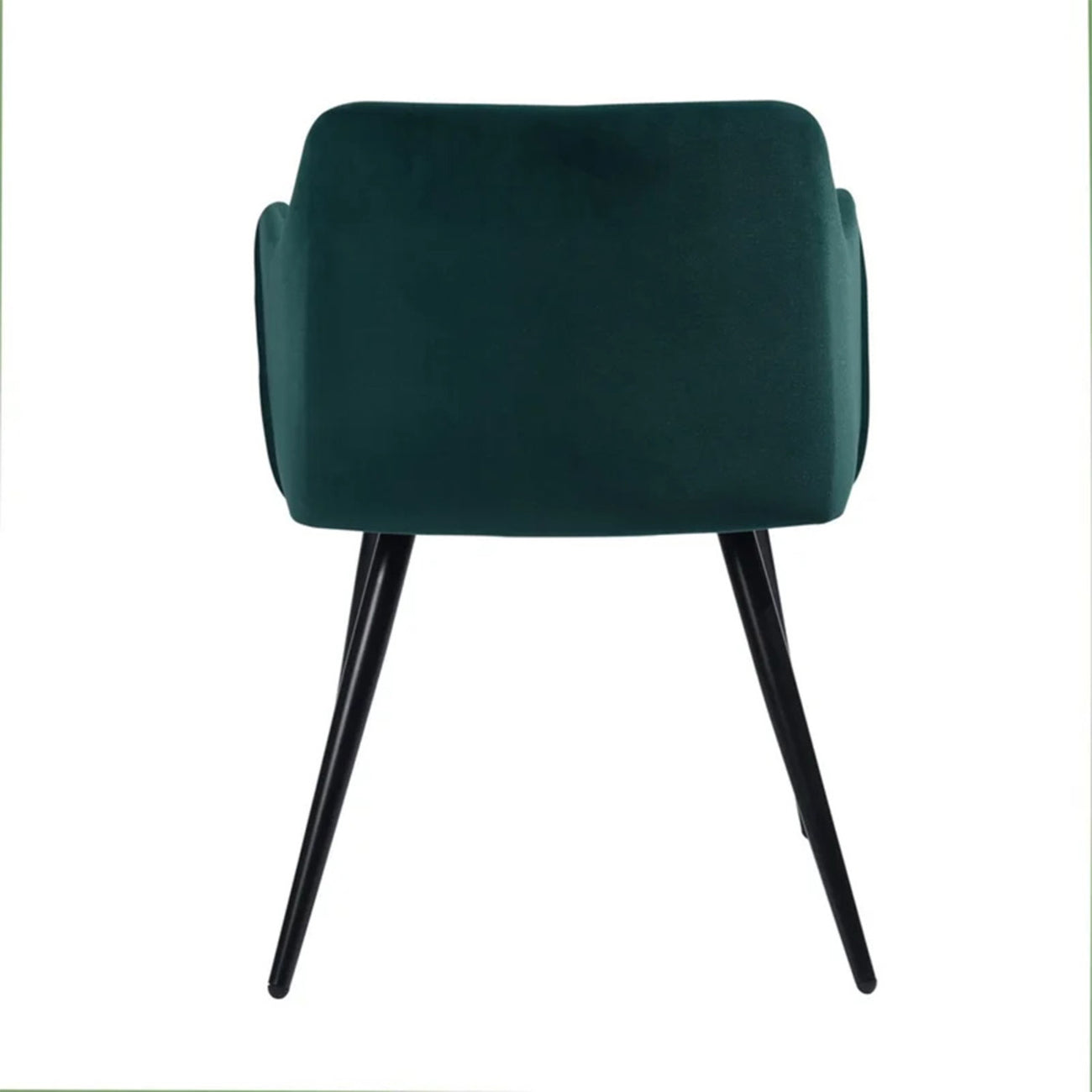 Sophisticated Velvet Dining Designer Chair Green