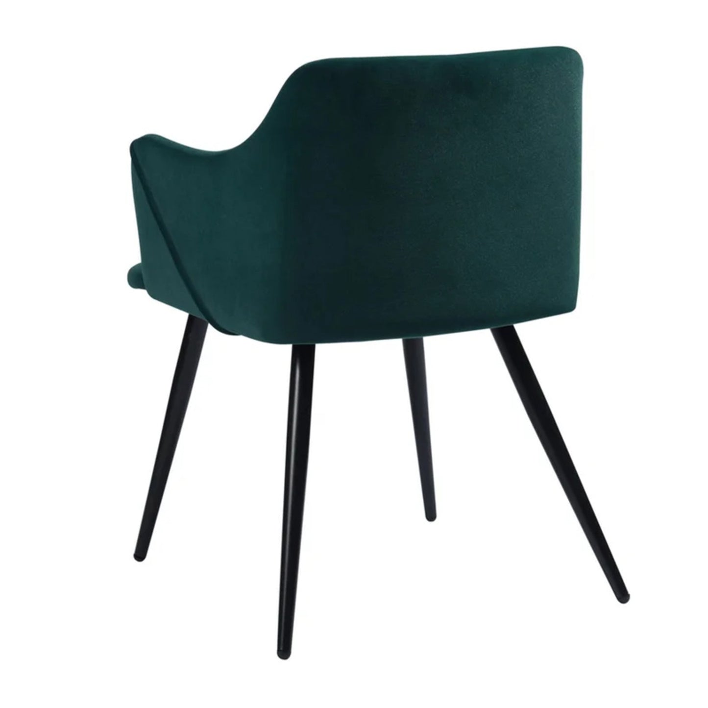 Sophisticated Velvet Dining Designer Chair Green