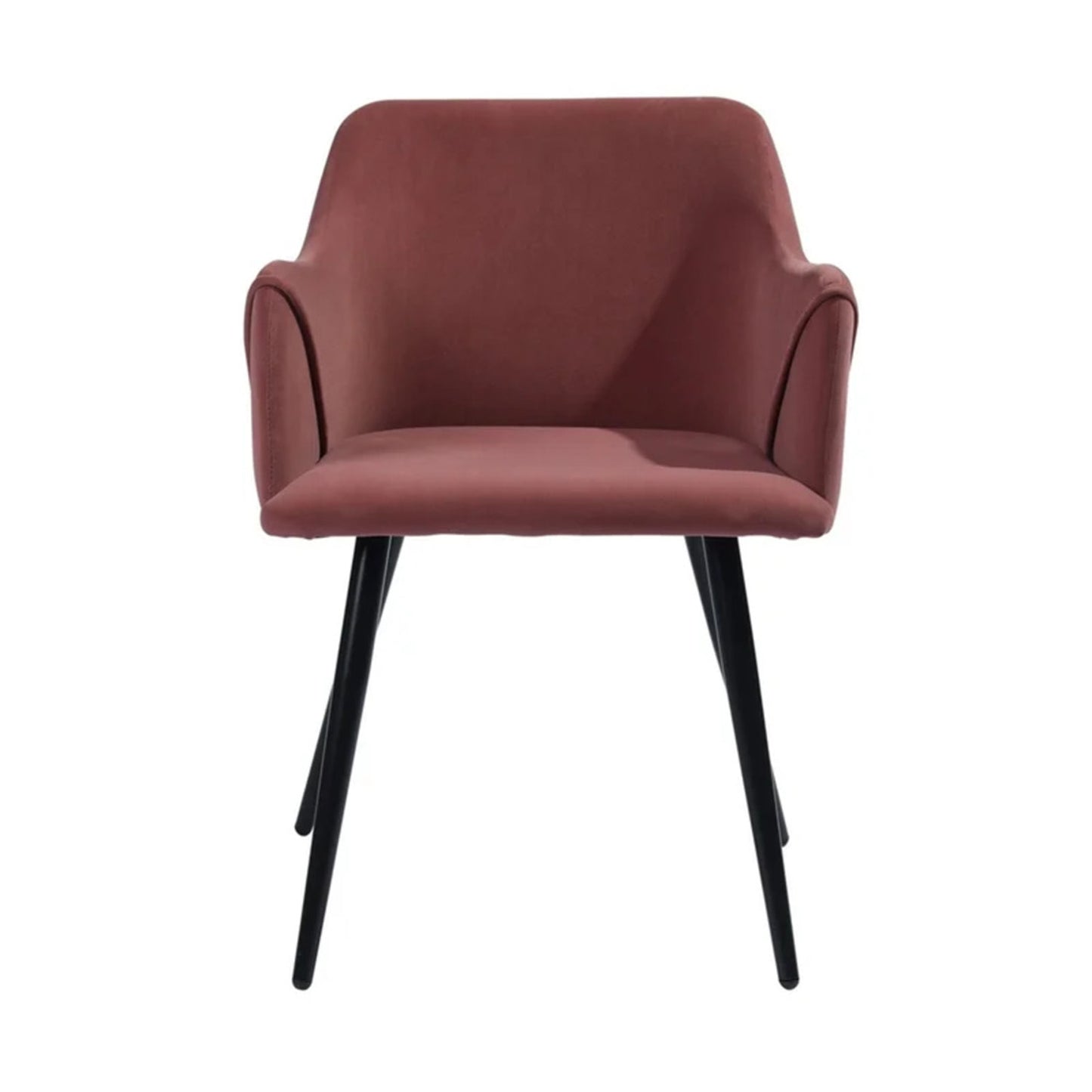 Sophisticated Velvet Dining Designer Chair Onion Pink