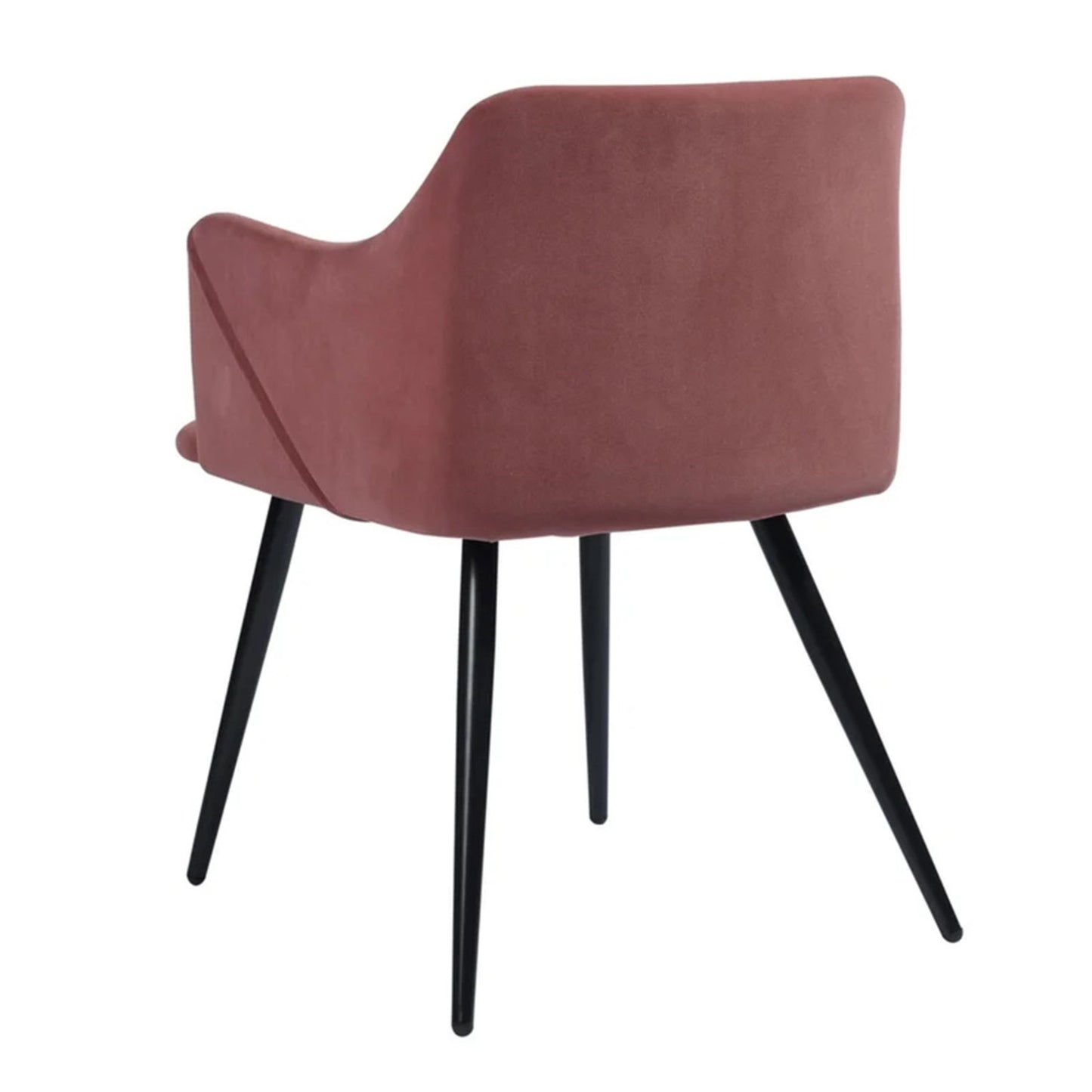 Sophisticated Velvet Dining Designer Chair Onion Pink