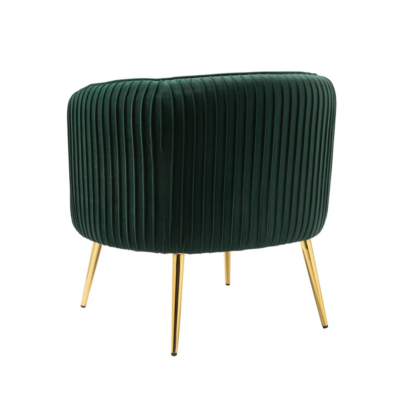 Tufted Velvet Accent Chair Green