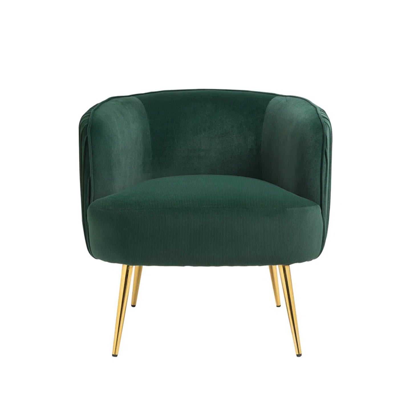 Tufted Velvet Accent Chair Green