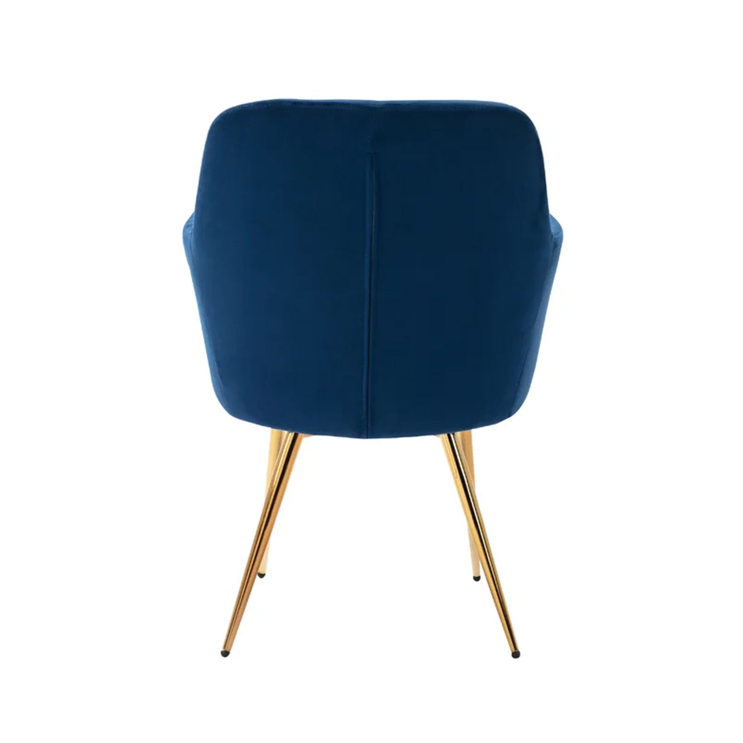 Luxurious Velvet Accent Dining Chair Blue