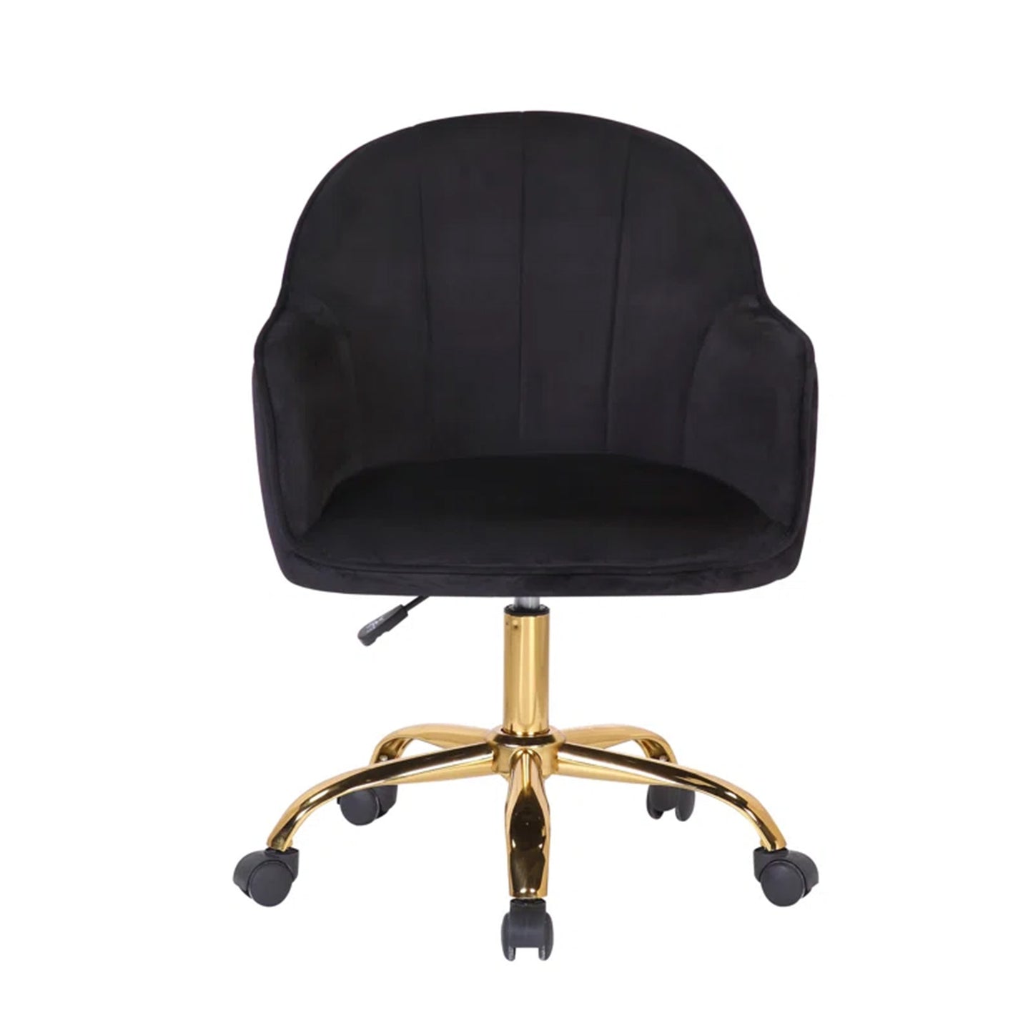 Luxury Tufted Office Chair Mobility Black