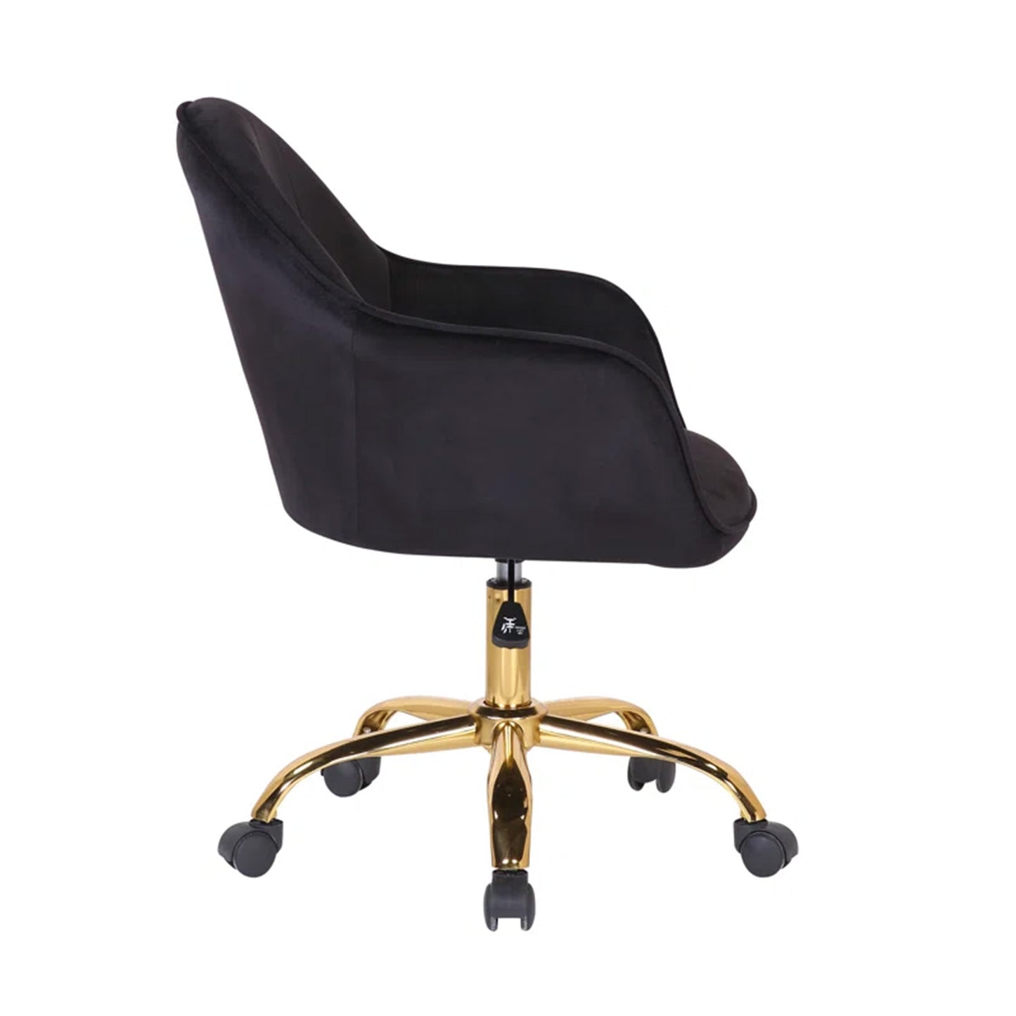 Luxury Tufted Office Chair Mobility Black