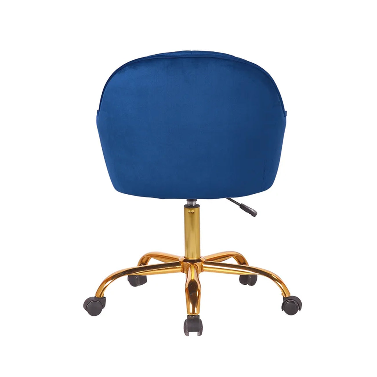 Luxury Tufted Office Chair Mobility Blue