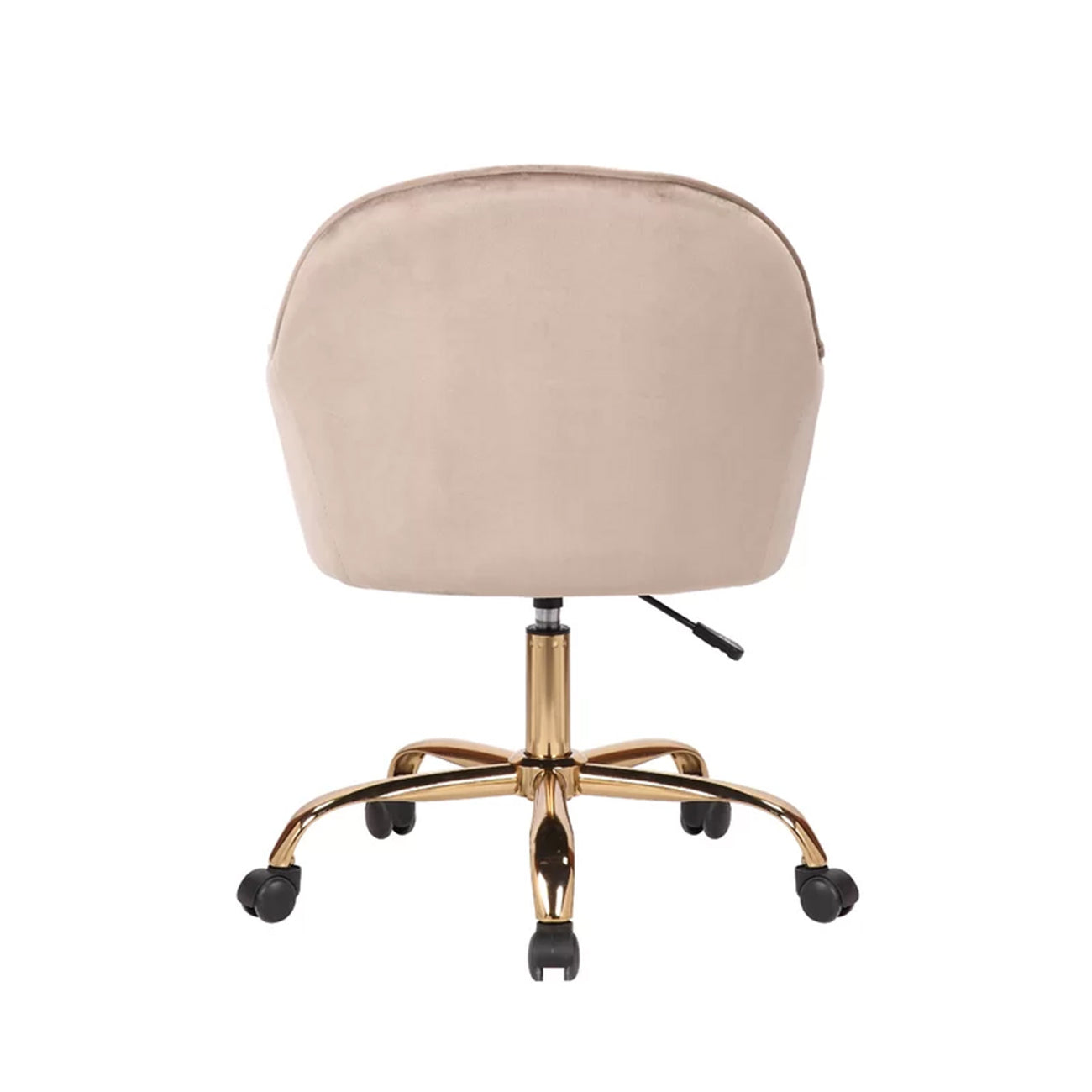 Luxury Tufted Office Chair Mobility Brown