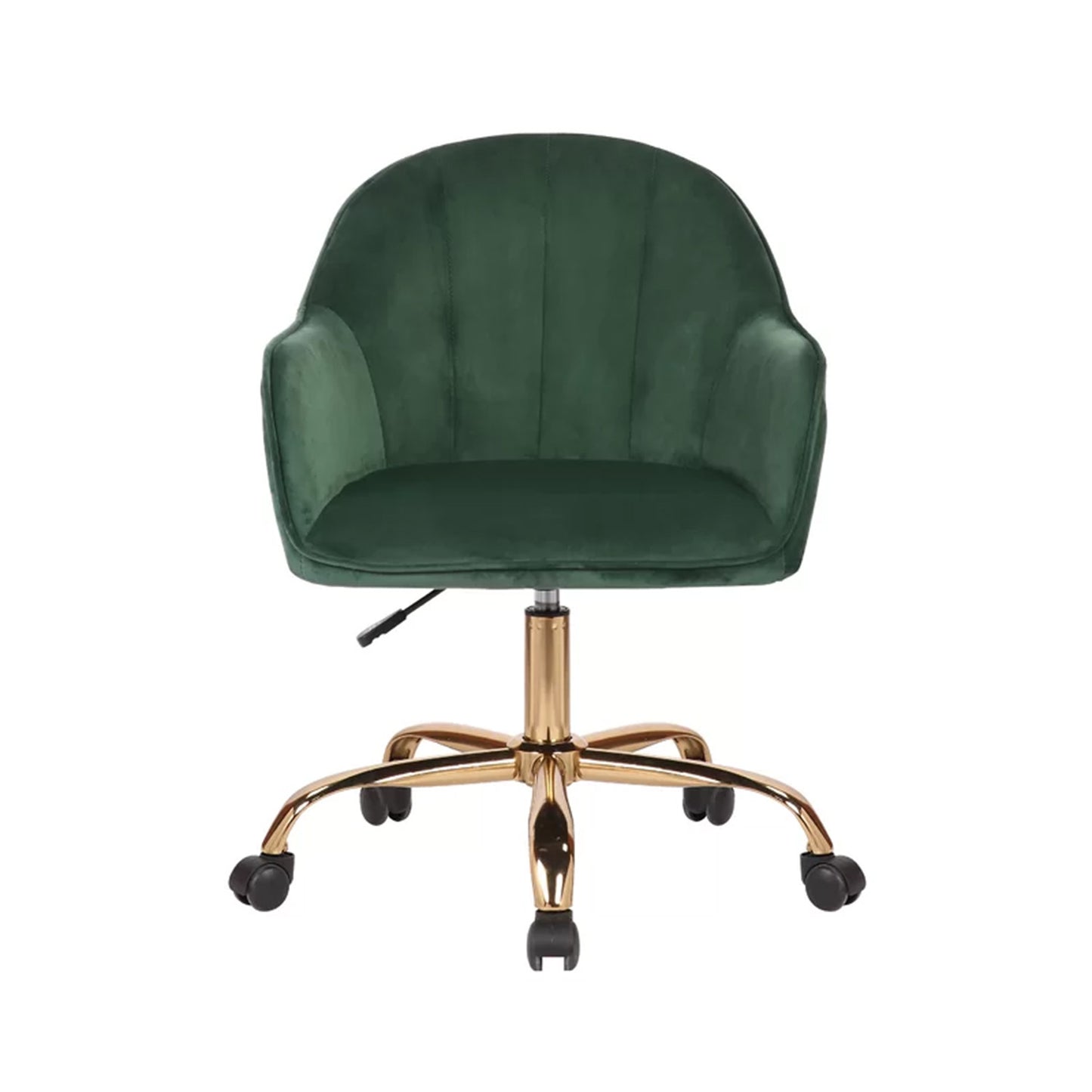 Luxury Tufted Office Chair Mobility Green