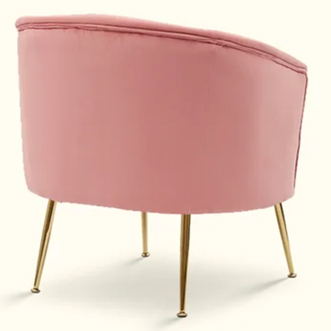 Royal Velvet Accent Chair Pink