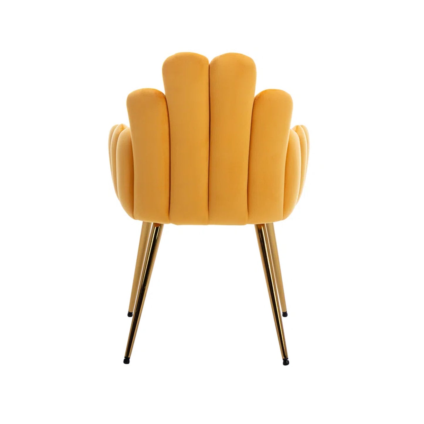 Art Deco Petals Chair Yellow