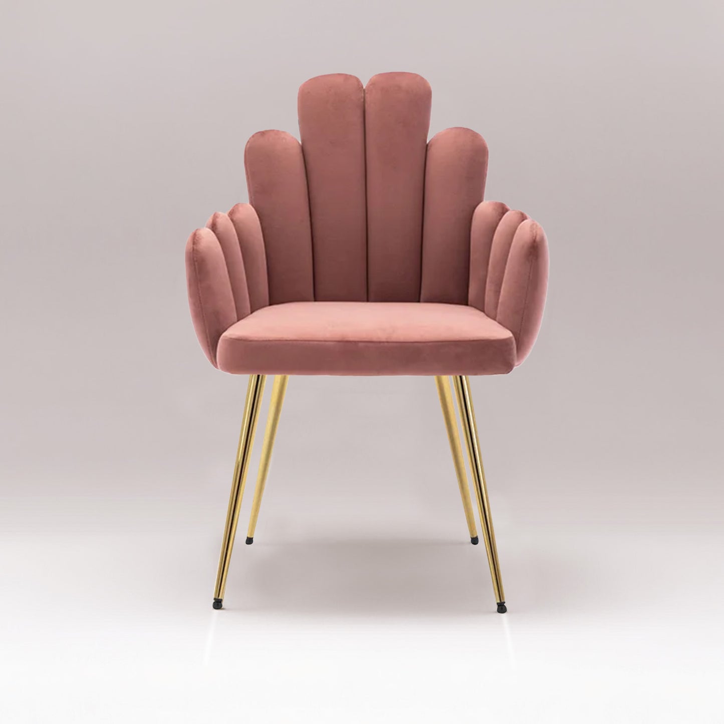 Art Deco Petals Chair Pink